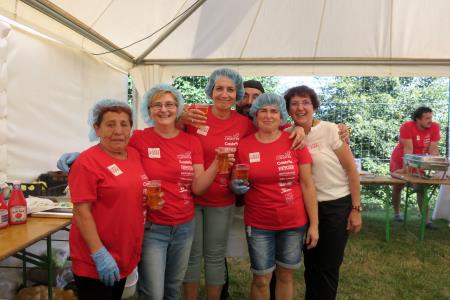 Veselje med ekipo ŠD Kovačevci 