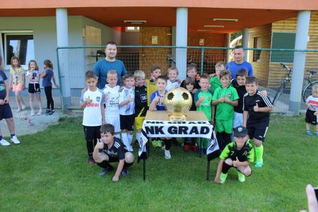 Prav poseben dogodek za mlajše selekcije NK Grad. Pokal državnih prvakov NŠ Mura pri Gradu. 