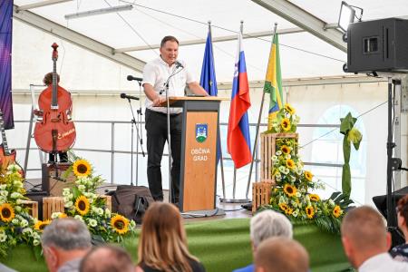 Slavnostni govornik Damijan Zrim, poslanec Državnega zbora RS